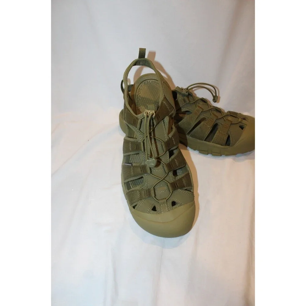 Keen Newport H2 Waterproof Indie Sport Hiking Sandals Men's 17 NEW OLIVE GREEN